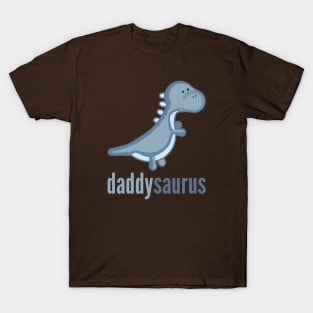 Daddysaurus Shirt Dinosaur Family Shirt Set T-Shirt